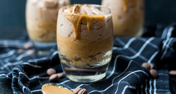 Pindakaas-chocolademousse 2 Pindakaas-chocolademousse