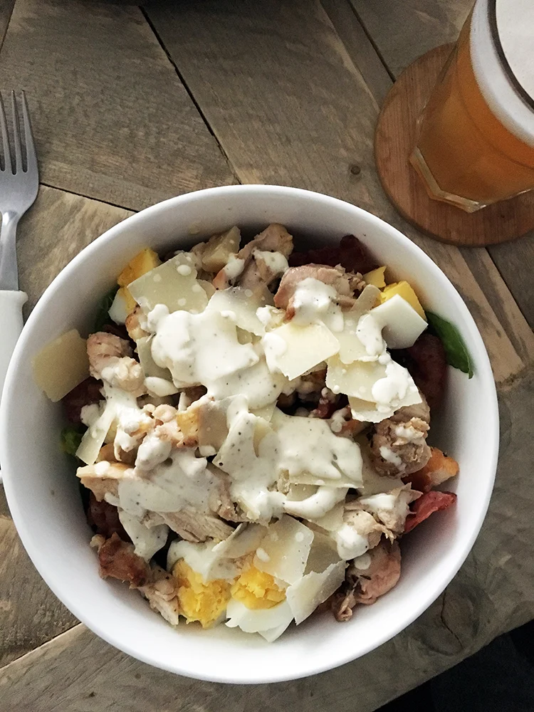 Sab's Eetoverzicht week 28/2017 8 maaltijdsalade