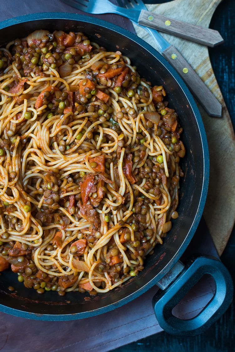 Vegan spaghetti bolognese 2 Vegan spaghetti bolognese