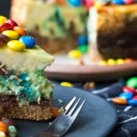 M&M's cheesecake
