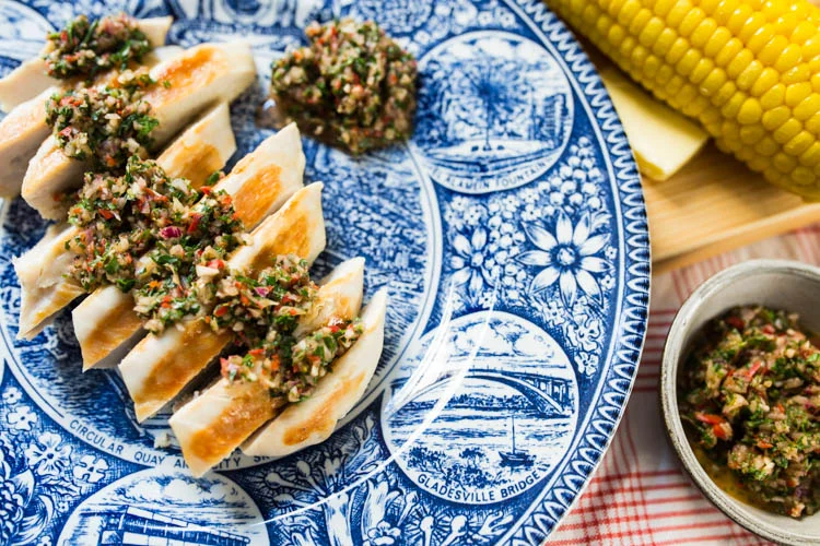 Gegrilde Kip met Chimichurri en Mais 2 3M8A9159
