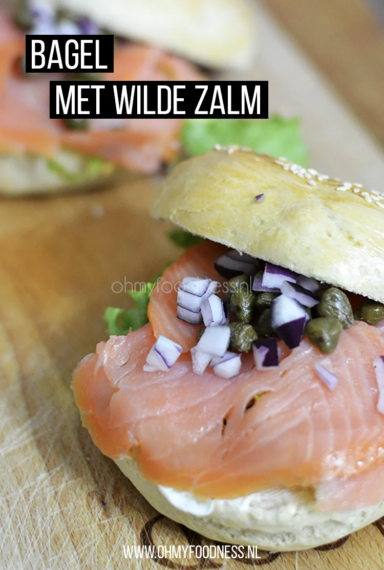 Fastfood Friday: Bagel Wilde Zalm 2 bagel met wilde zalm