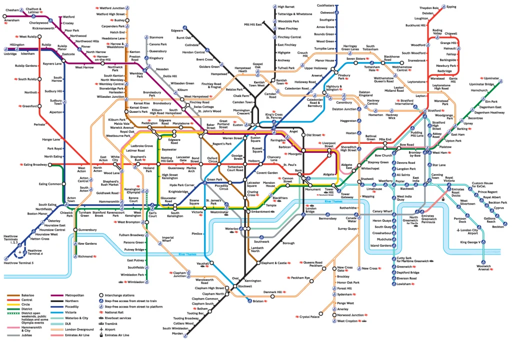 CITY GUIDE | LONDEN - TO KNOW 2 metrokaart