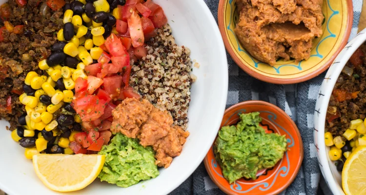 Quinoa tacobowl