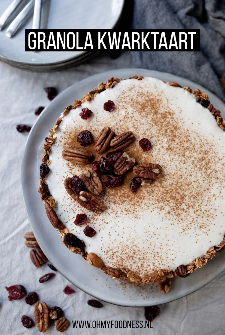 Granola Kwarktaart 2 Granola Kwarktaart