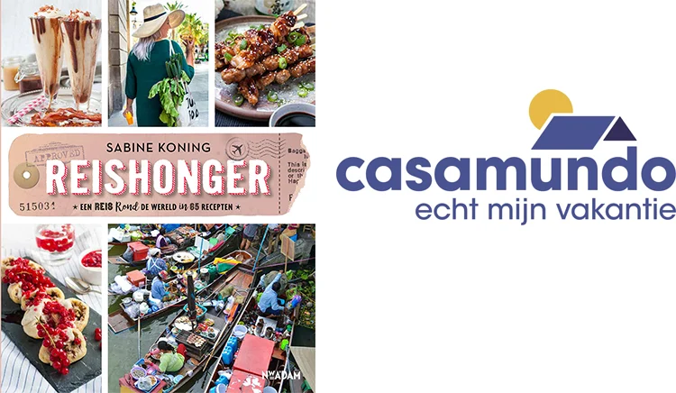 WIN! Een exemplaar van Reishonger + een CASAMUNDO reisvoucher t.w.v. €100,- 2 CASAMUNDO reisvoucher winactie