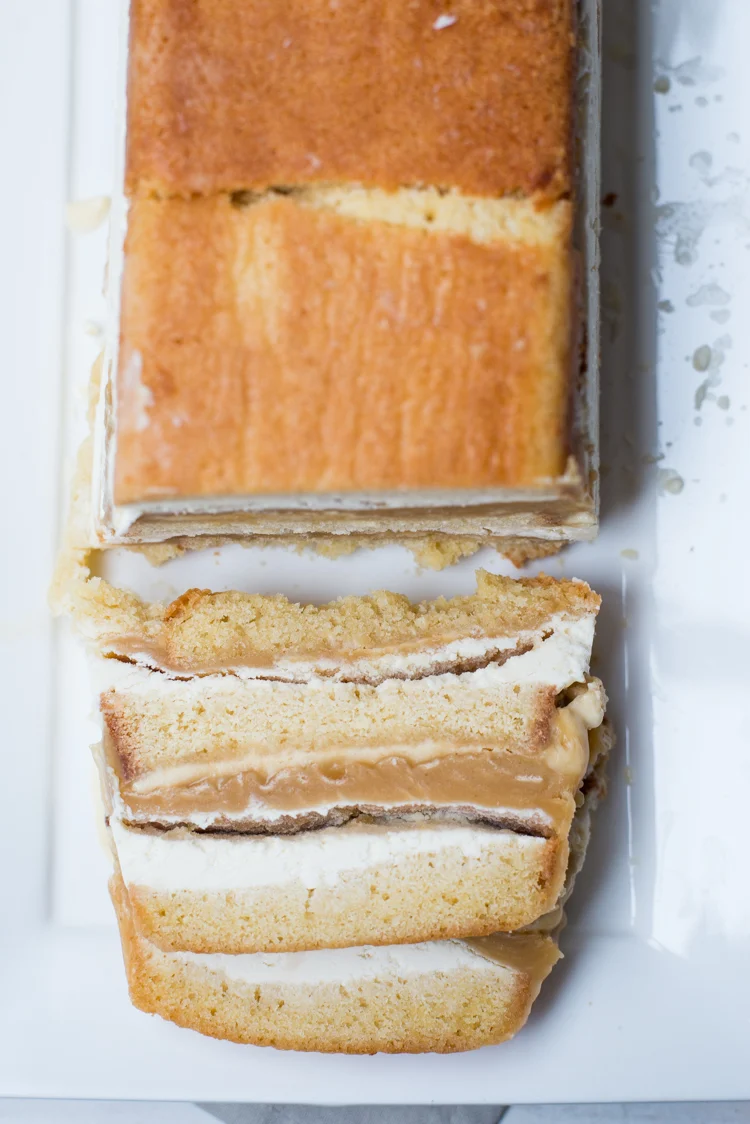 13x de lekkerste kerstdesserts 3 IJstaart met koffie en karamel