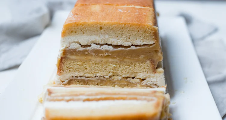 IJstaart met koffie en karamel 5 IJstaart met koffie en karamel