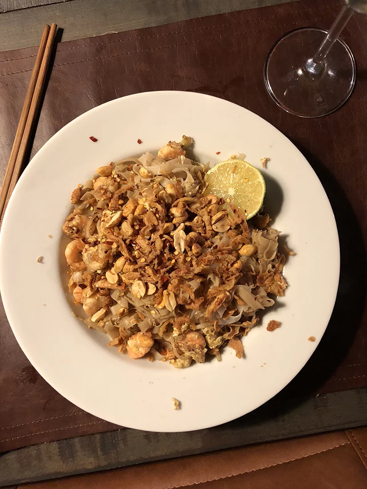 Sab's Eetoverzicht week 50/2017 7 pad thai
