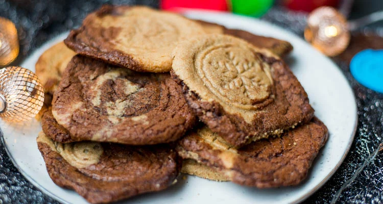 Pindakaas-Nutellakoekjes voor Kerst 1 Pindakaas-Nutellakoekjes voor Kerst
