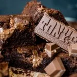 Brownies met Tony's Chocolonely Salted Caramel