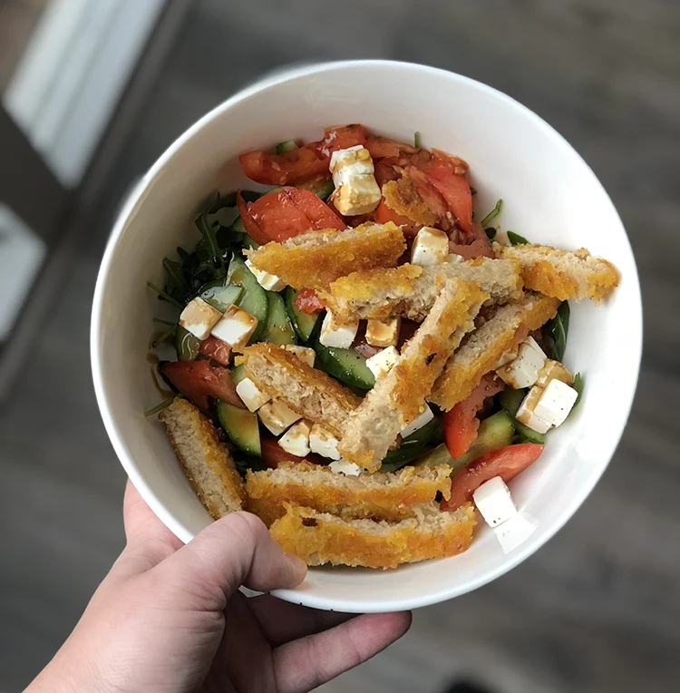 Twee weken Weight Watchers Flex, hoe gaat het? 2 lunchssalade