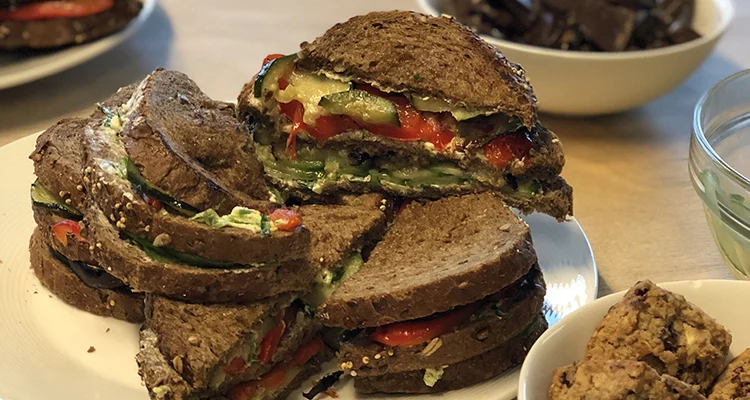 20 makkelijk avondeten meenemen 6 vegan clubsandwichfeat