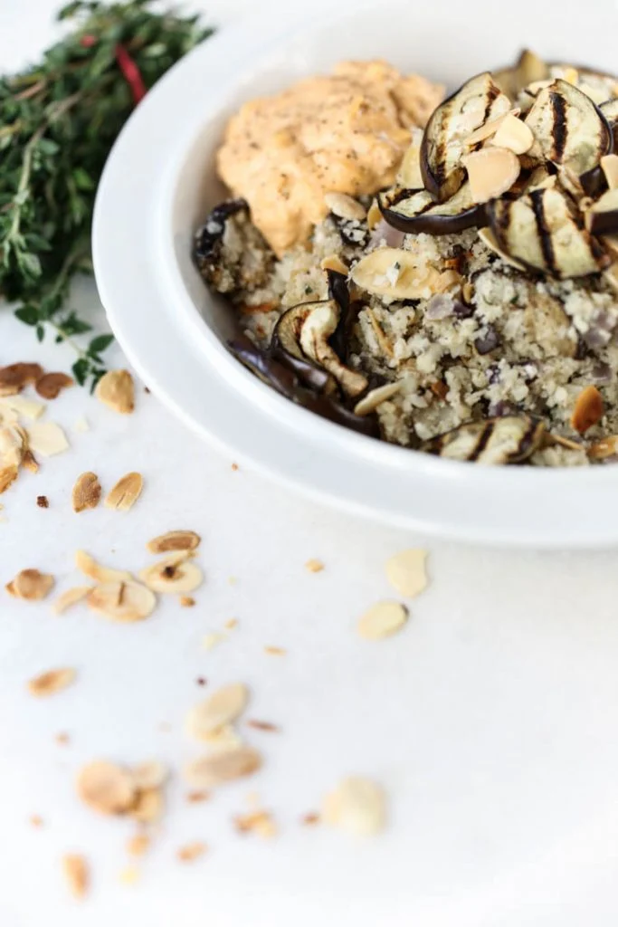 Bloemkoolcouscous met gegrilde aubergine 1 BloemkoolCousCous met Aubergine 3