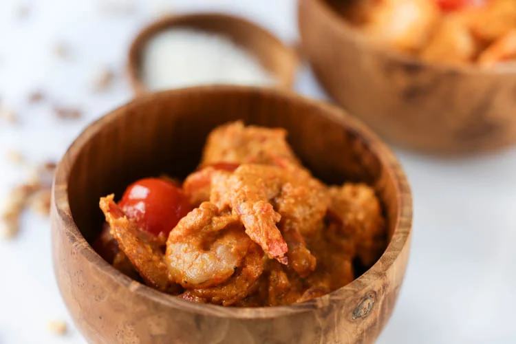 Garnalen in Rode Pestosaus FI