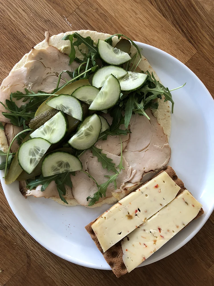 Weight Watchers update #3: Eén maand verder 2 lunchwrap