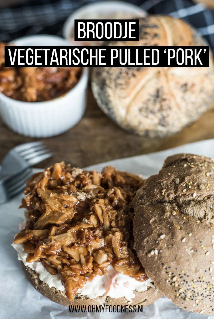 Broodje vegetarische pulled 'pork' 6 Broodje vegetarische pulled pork