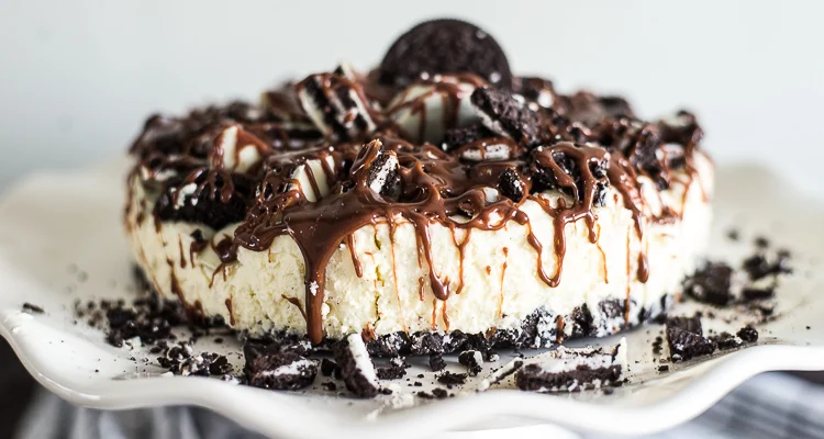 Oreotaart met witte chocolademousse met Eefje 41 Oreotaart met witte chocolademousse