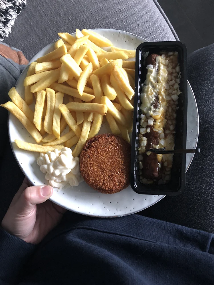 Sab's Eetoverzicht week 14/2018 2 friet