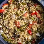 Orzosalade met gegrilde groenten