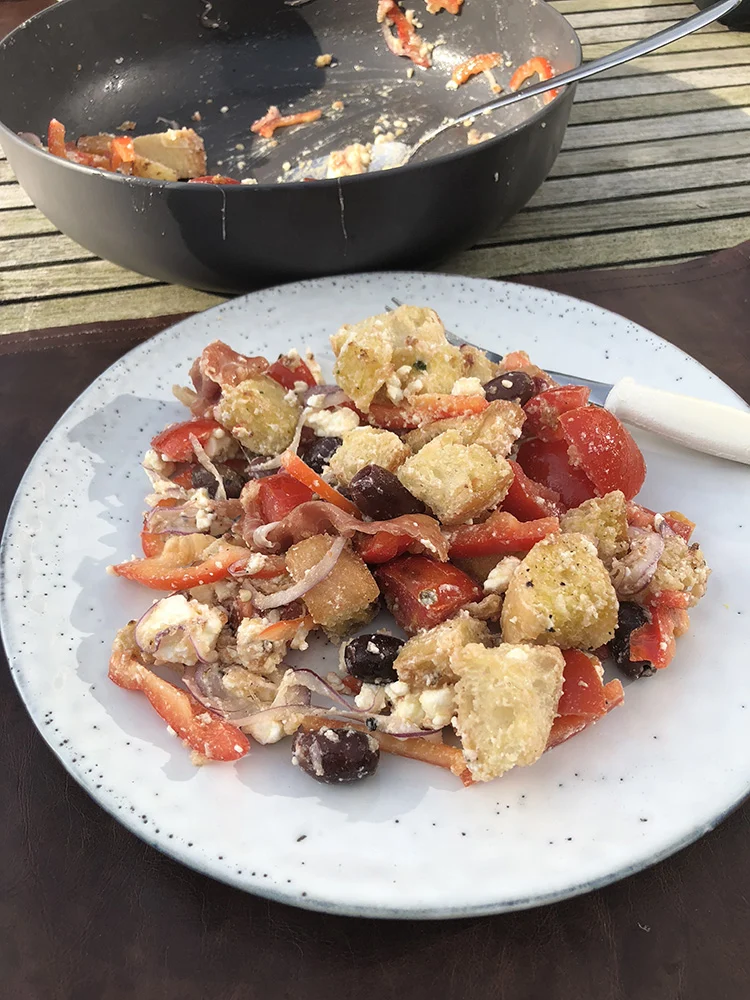 Sab's Eetoverzicht week 16/2018 3 panzanella