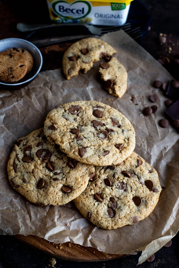 Chewy vegan chocolate chip cookies 3 Vegan chocolate chip cookies