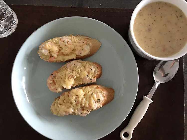 Sab's Eetoverzicht week 18/2018 3 soep met brood