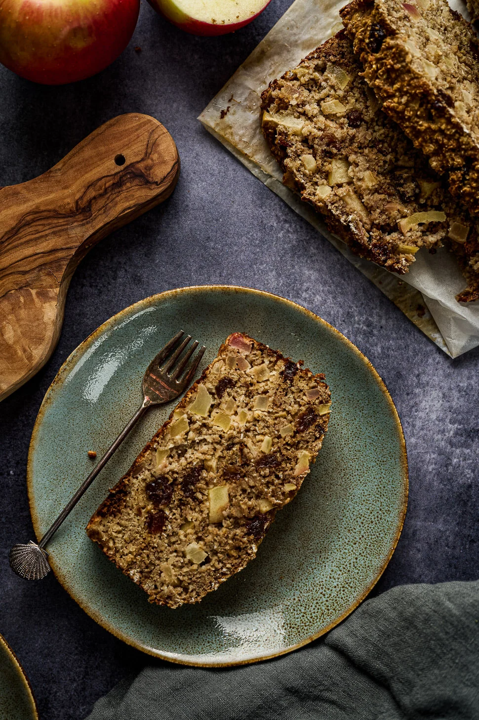 havermout cake met appel