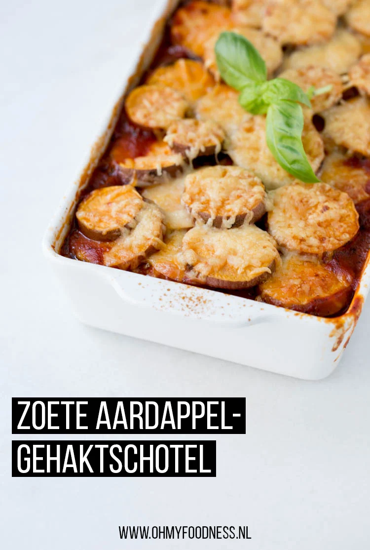 Zoete Aardappel Gehaktschotel 2 Zoete aardappel-gehaktschotel