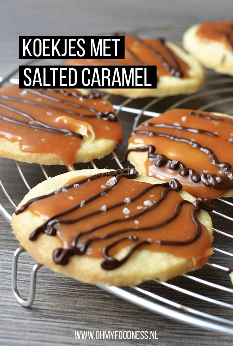Koekjes met Salted Caramel 3 Koekjes met Salted Caramel