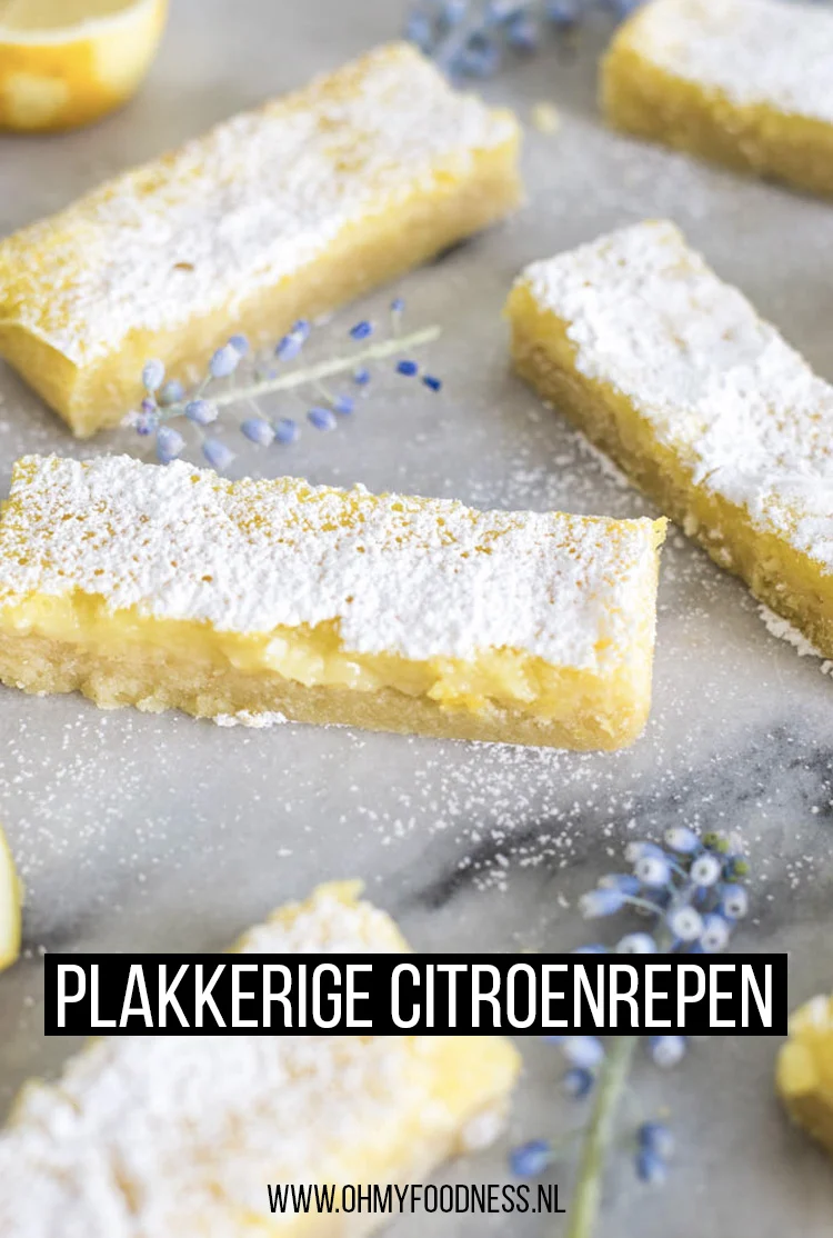 Plakkerige citroenrepen 3 Plakkerige citroenrepen