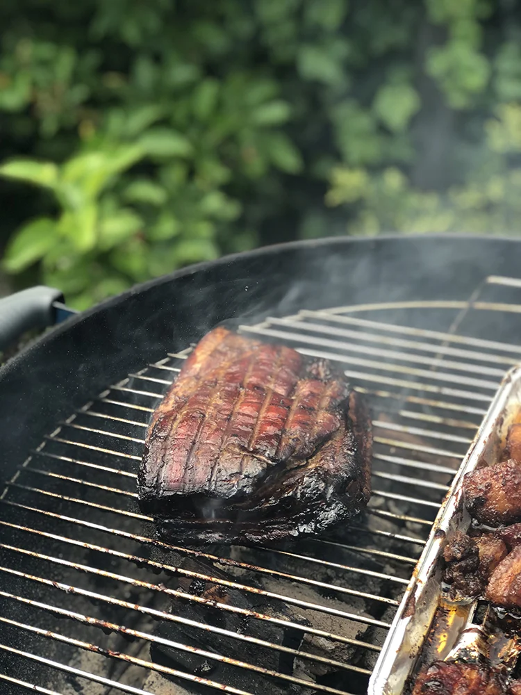 Buikspek bbq stukjes in heerlijke hoisinmarinade 8 Wat eet je bij buikspek BBQ