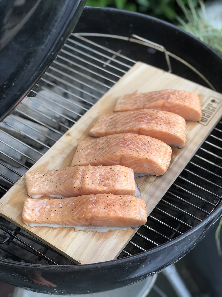 Zalm roken op de bbq 1 Zalm roken op de bbq