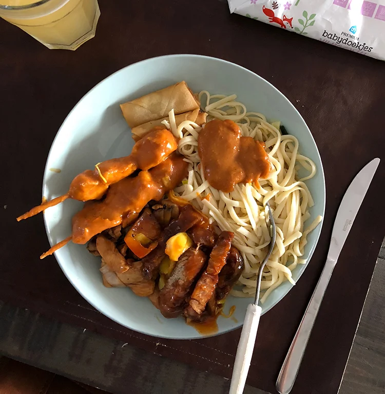 Sab's Eetoverzicht week 34/2018 1 chinees