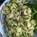 Pasta met doperwtenpesto