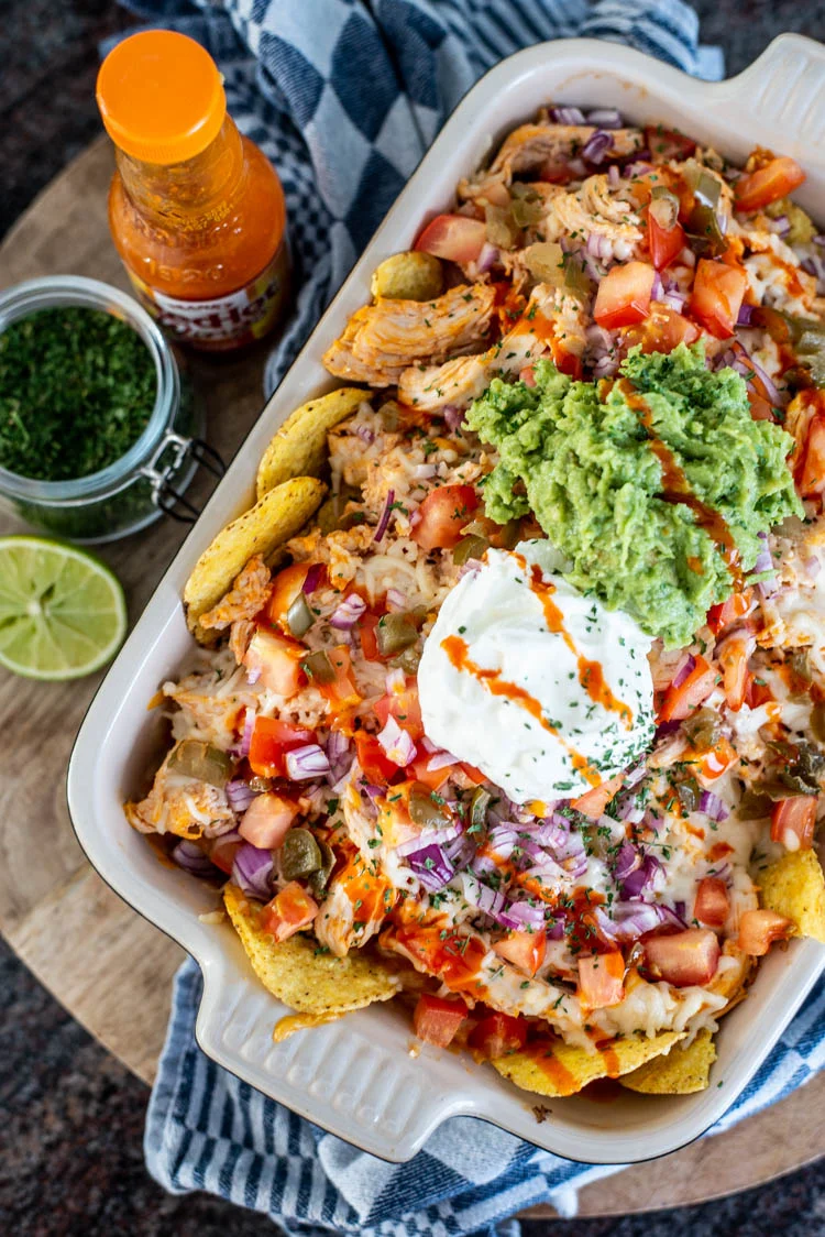 Buffalo Chicken Nacho's 1 Buffalo chicken nacho's