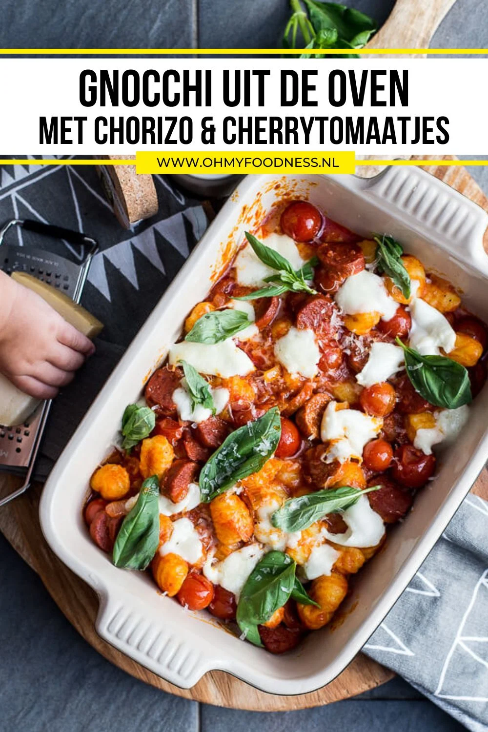 Gnocchi chorizo uit de oven 4 gnocchi uit de oven