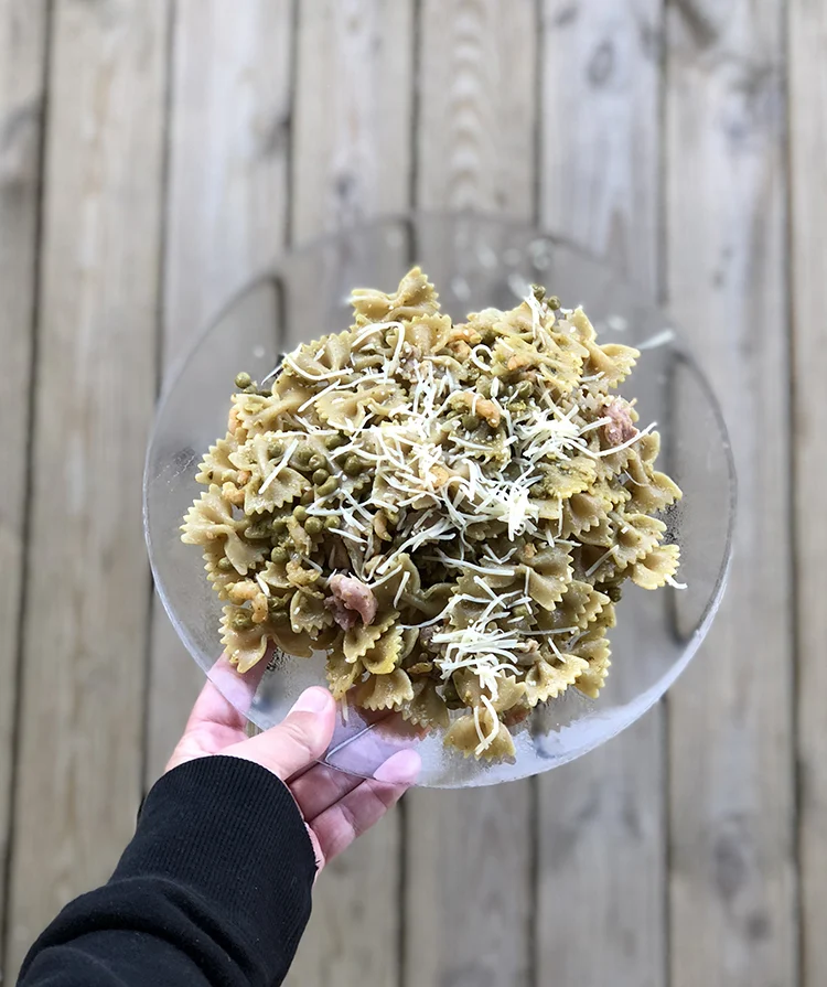 Sab's Eetoverzicht week 36/2018 2 pasta
