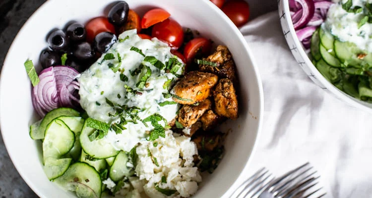 Tzatziki bowl