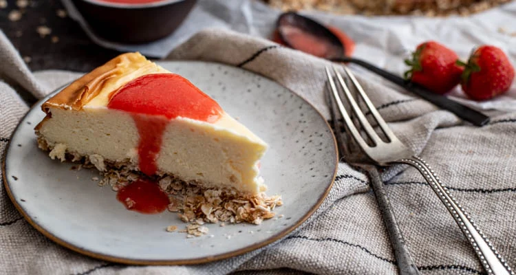 Vanille-cheesecake zonder geraffineerde suikers 11 Cheesecake zonder geraffineerde suikers