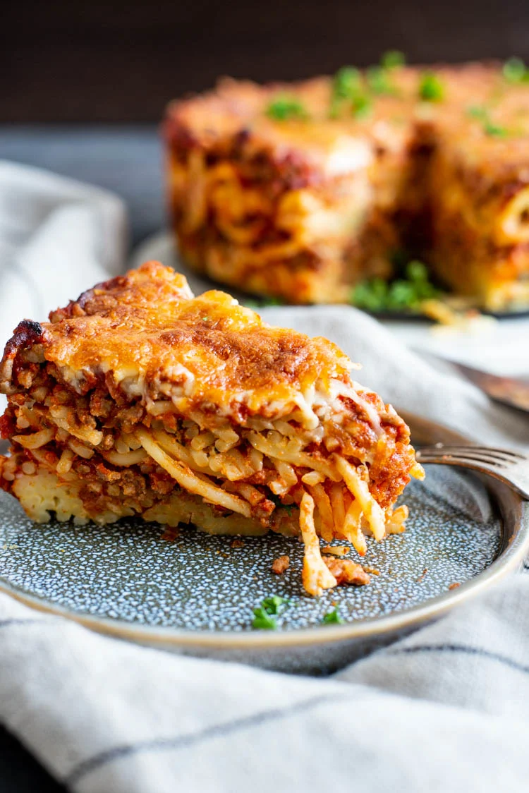 Fastfood Friday: Spaghetti-taart 3 Spaghetti-taart