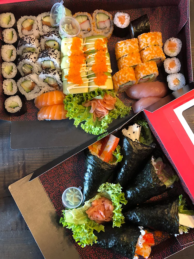 Sab's Eetoverzicht week 40/2018 5 sushi