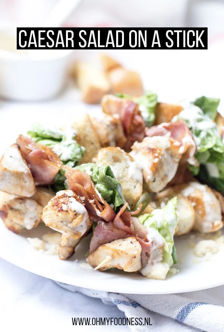 Caesar Salad on a stick 3 Caesar Salad on a stick