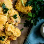 Hush puppies met garnalen