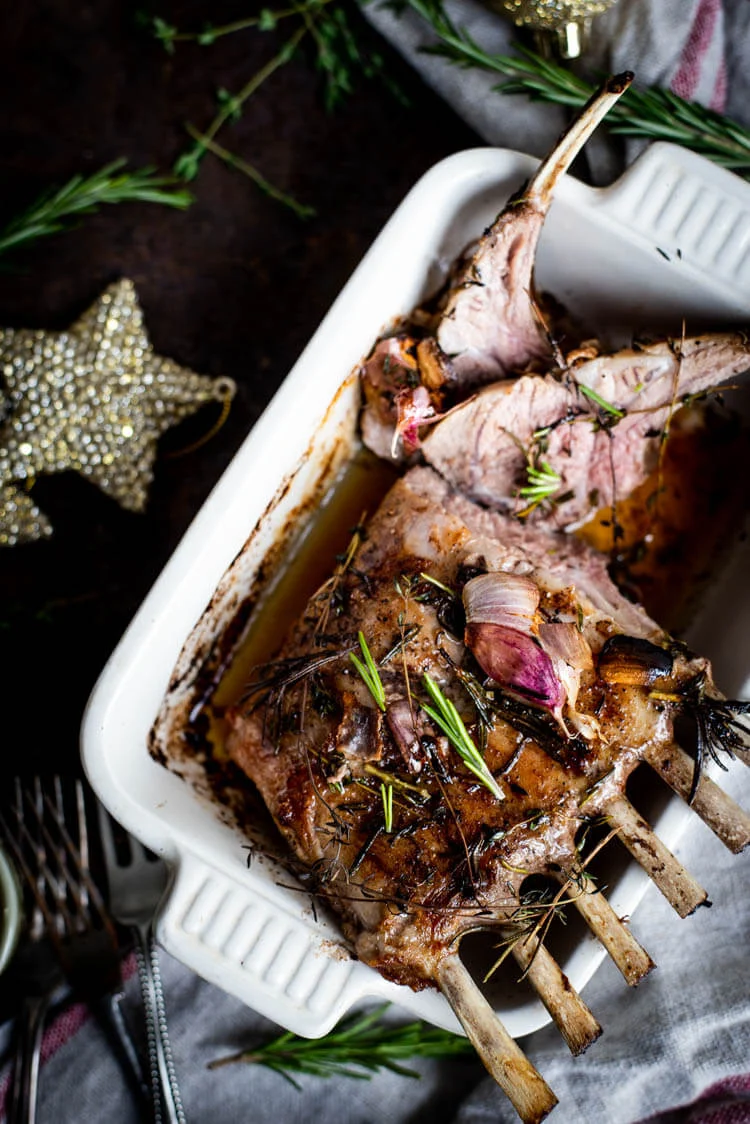 Lamsrack uit de oven met rozemarijn 2 lamsrack kerntemperatuur