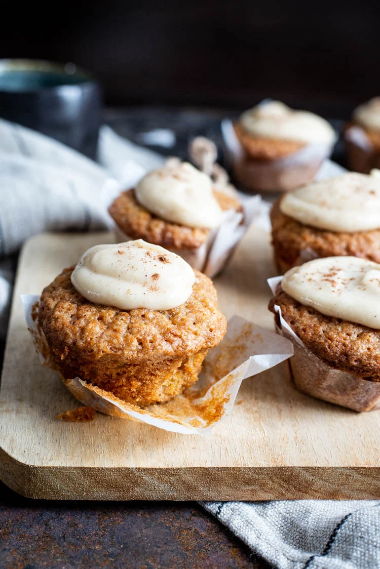 Pompoenmuffins met pumpkin spice mascarpone 1 Pompoenmuffins met pumpkin spice mascarpone
