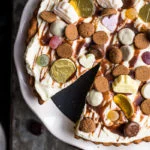 Rijstevlaai met strooigoed