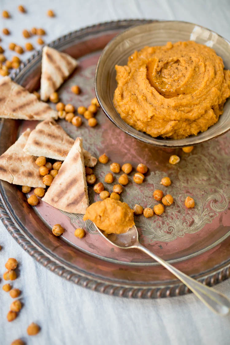 Kruidige zoete aardappelhummus 1 KruidigeZoeteAardappelHummus 2
