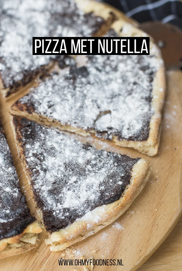 Cook the books: Pizza met Nutella uit 'De Pizzabijbel' 7 pizza met nutella