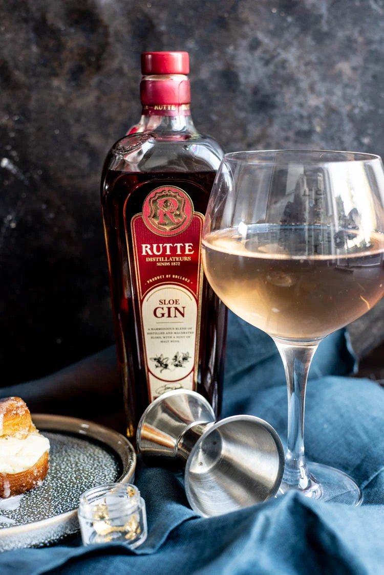 Gin & Tonic Cronuts 4 Rutte Sloe Gin